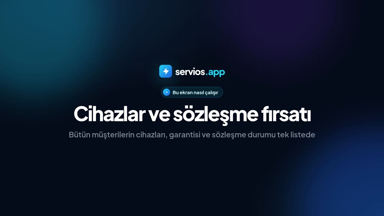 Cihazlar ve Sözleşme Fırsatı