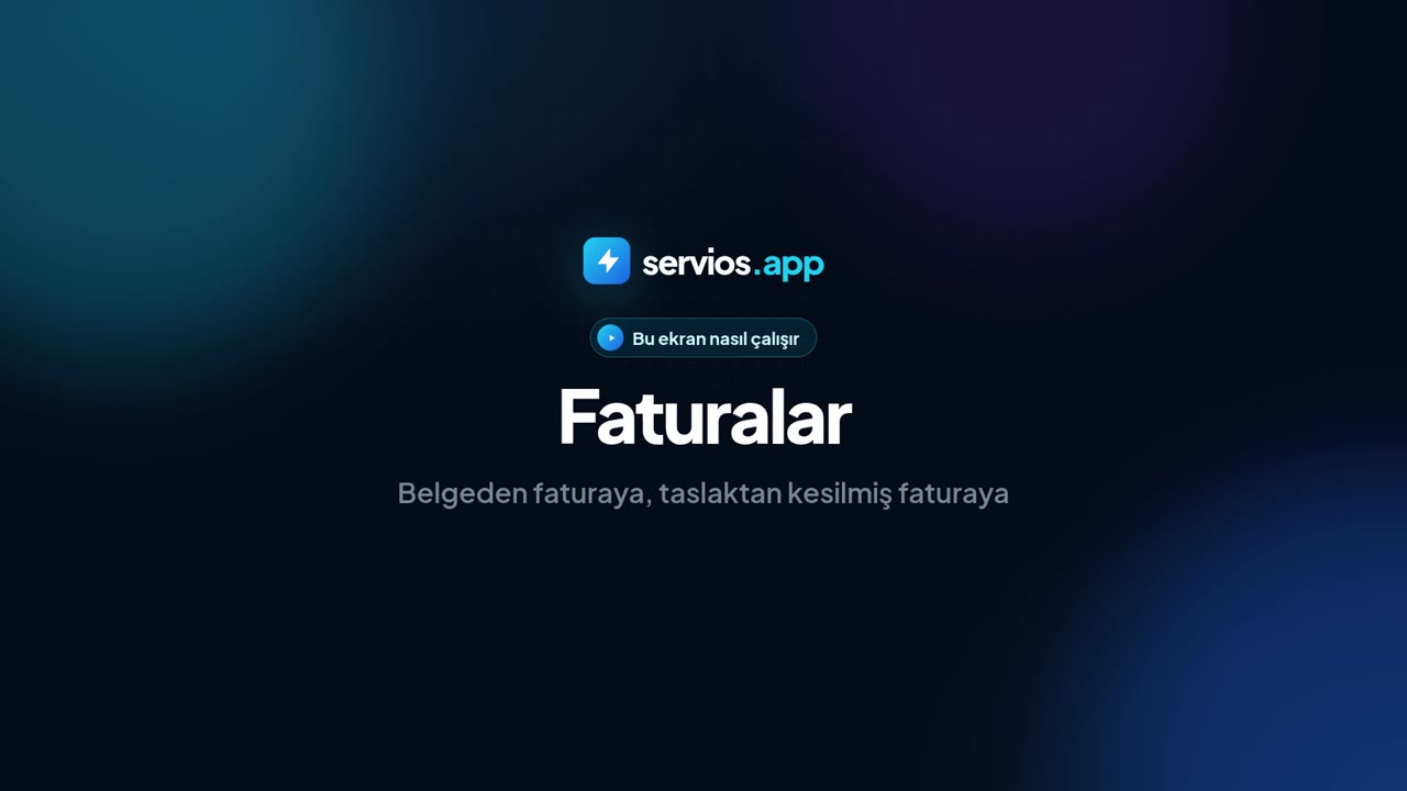 Faturalar