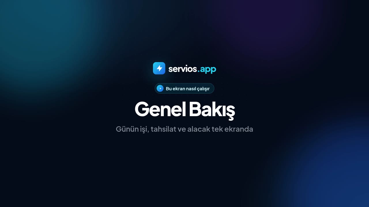 Genel Bakış