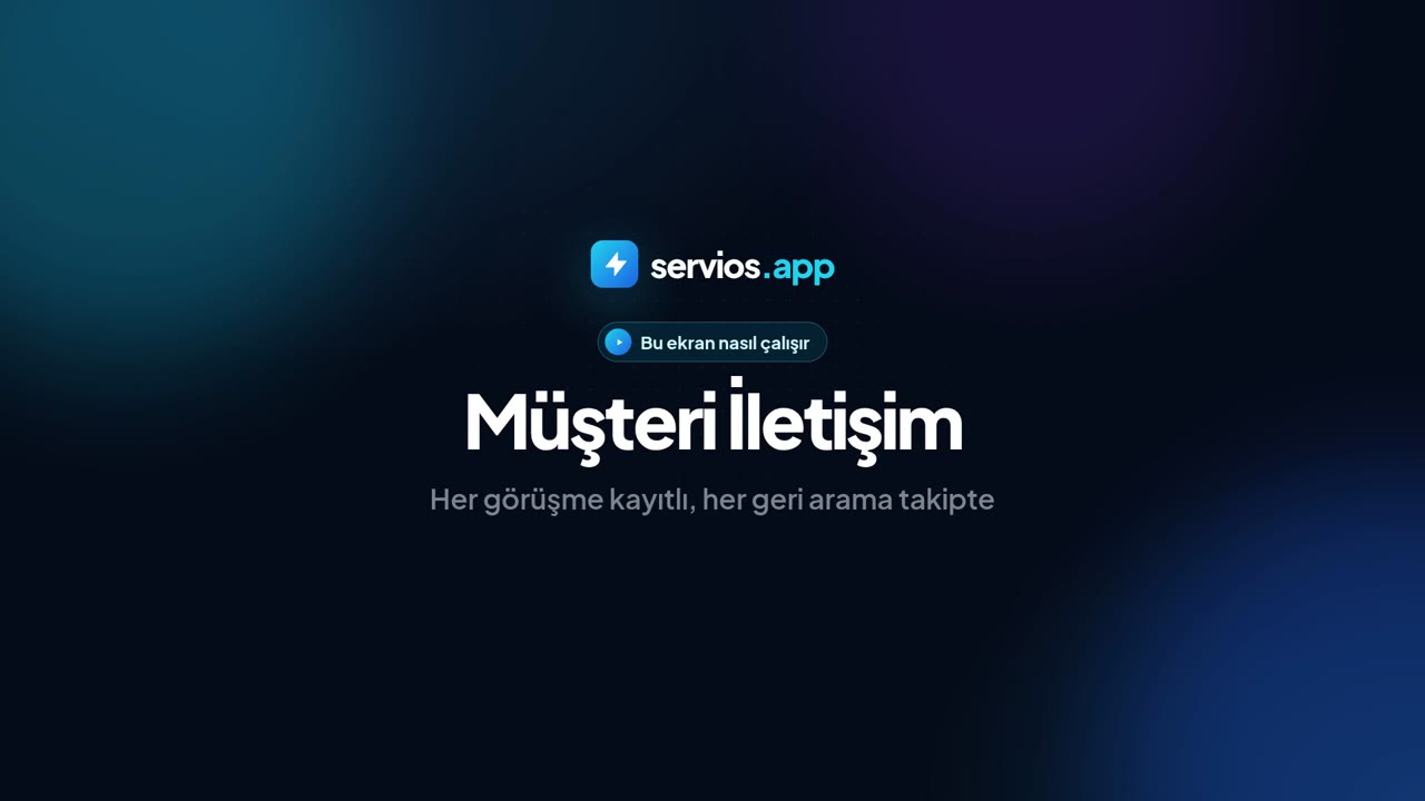 Müşteri İletişim