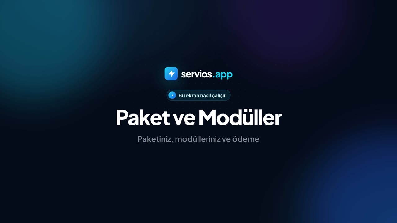 Paket ve modüller