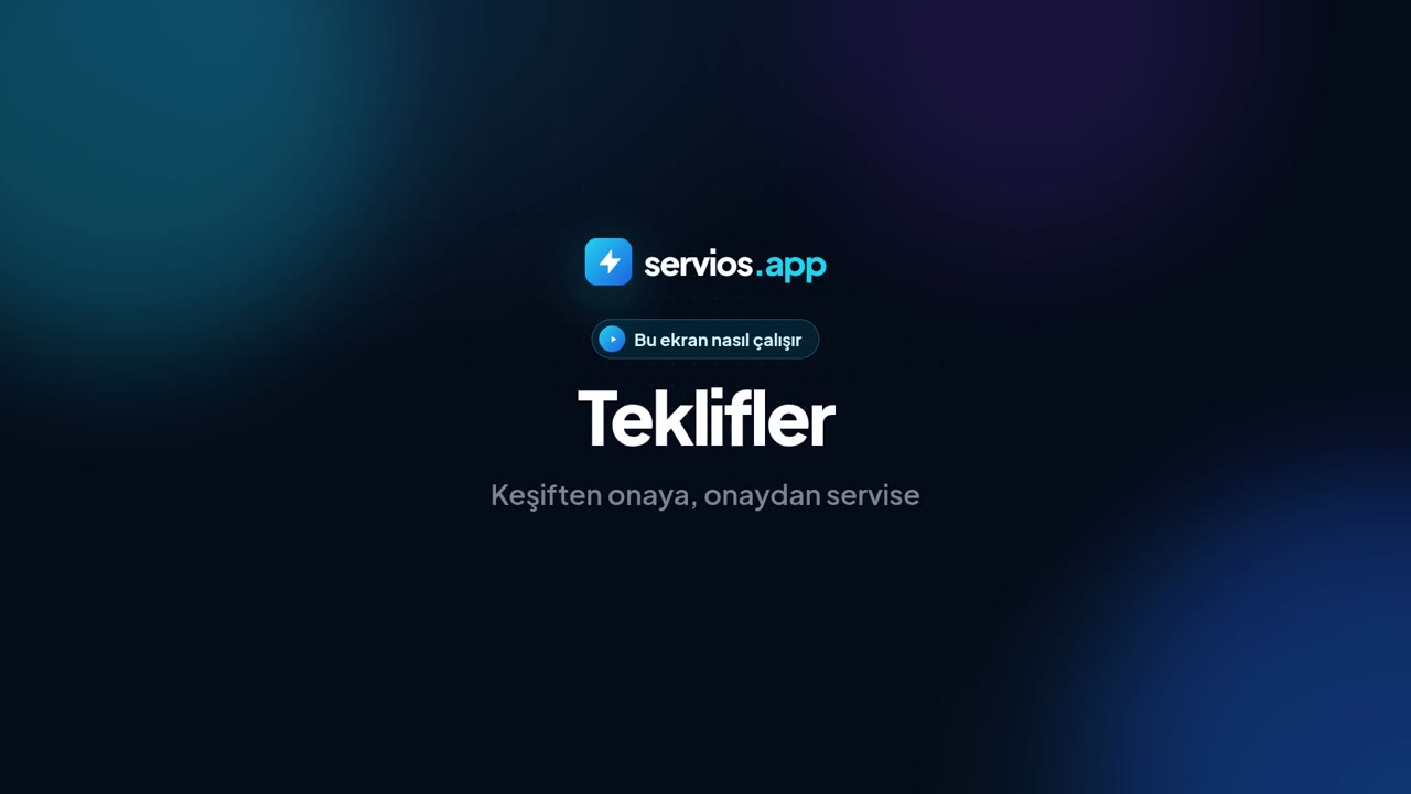 Teklifler