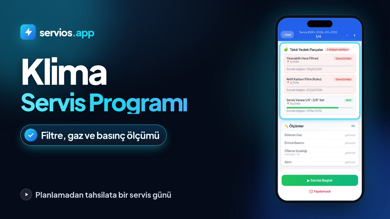 Klima Servis Programı
