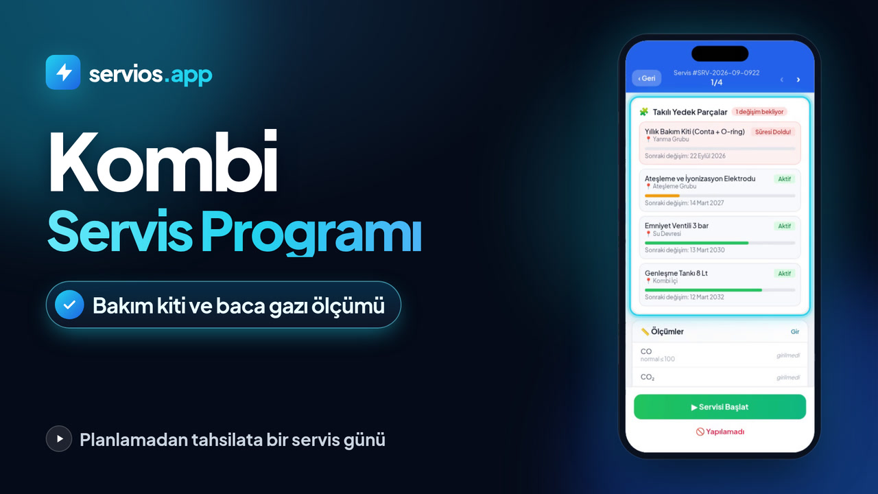 Kombi Servis Programı