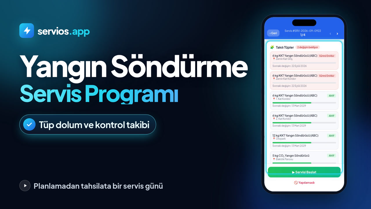 Yangın Söndürme Servis Programı